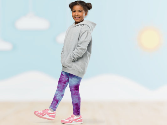 Tie Dye Galaxy Turbulence Toddler Leggings