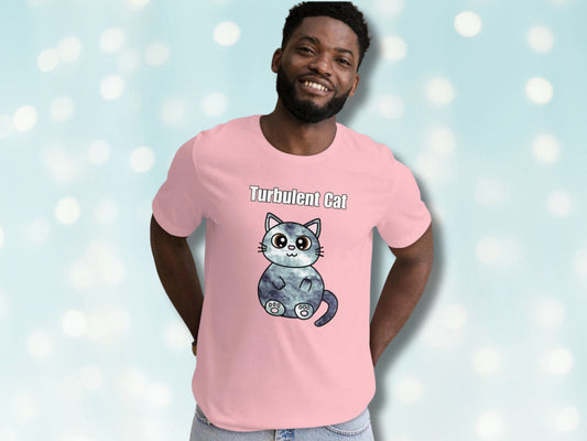 Turbulent Cat - Nerdy T-Shirt