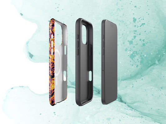 Induction Compatible Turbulence Magsafe iPhone Case for iPhone Pro, Pro Max, Pro Plus, air