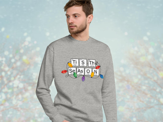Periodic Table Holiday Sweatshirt for Adults