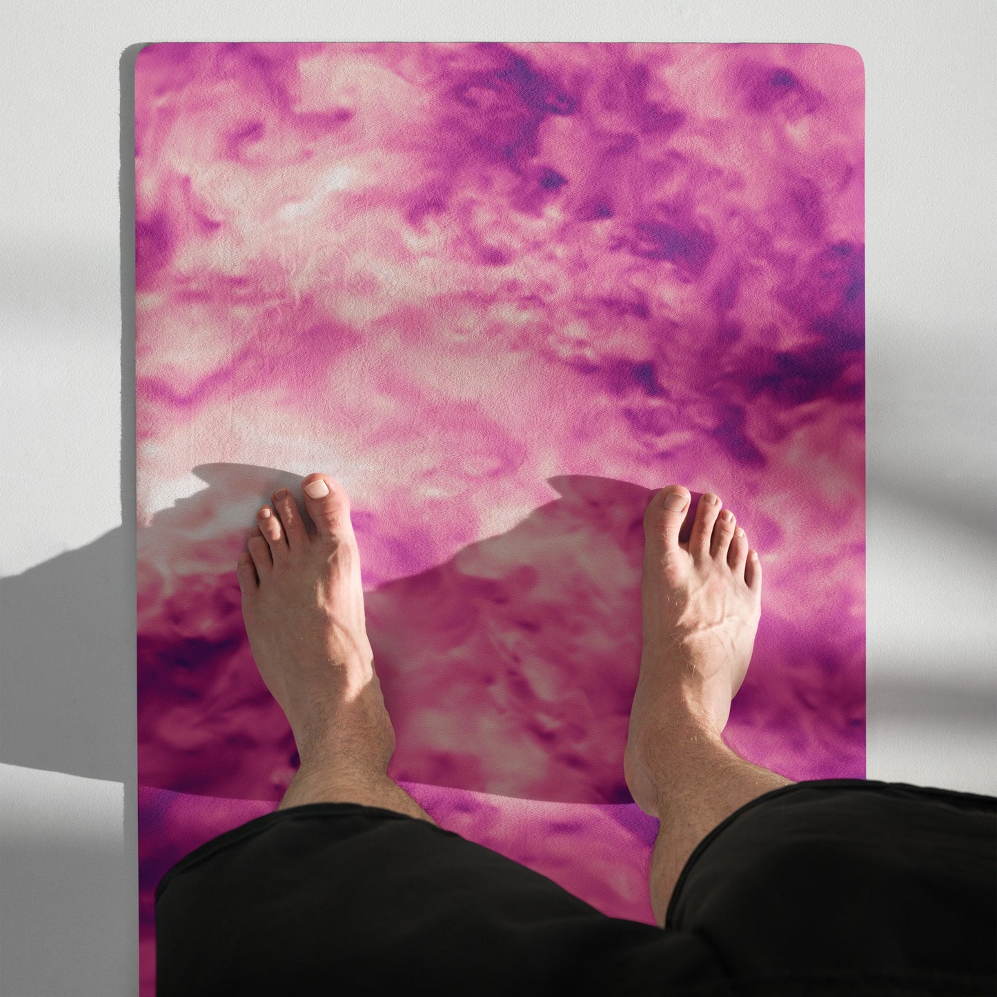 Customizable Antislip Turbulence Tie-Dye Exercise Yoga Mat
