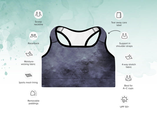 Gradient Classic Turbulence Padded Sports Bra