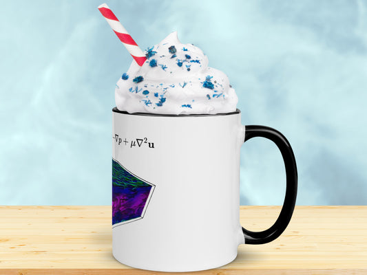 Navier–Stokes Flow Mug