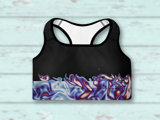 Vorticity Twilight Turbulence Padded Sports Bra