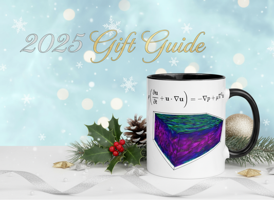 2025 Gift Guide Banner with Ceramic Mug