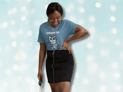 Turbulent Cat - Nerdy T-Shirt