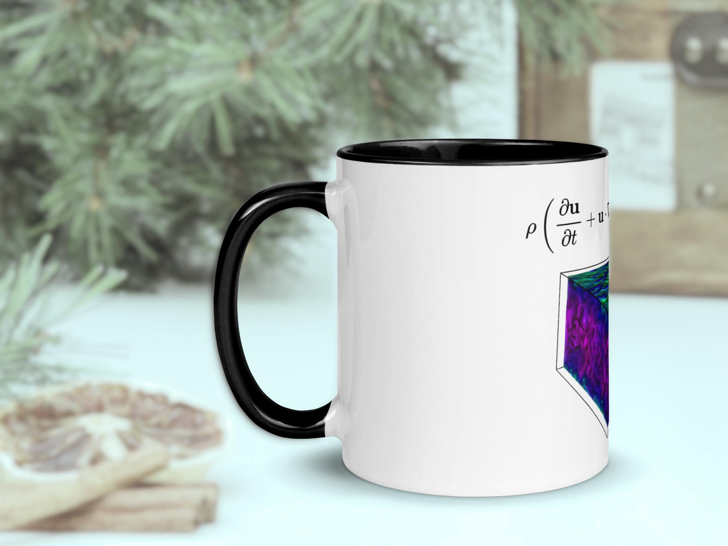 Navier–Stokes Flow Mug