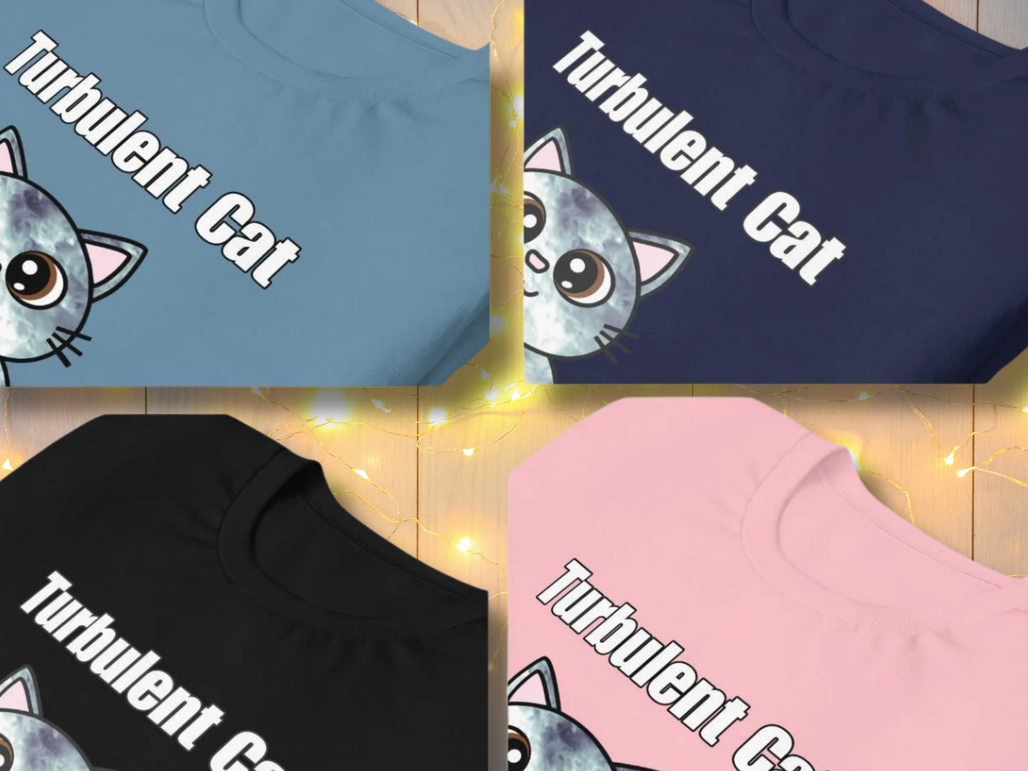 Turbulent Cat - Nerdy T-Shirt