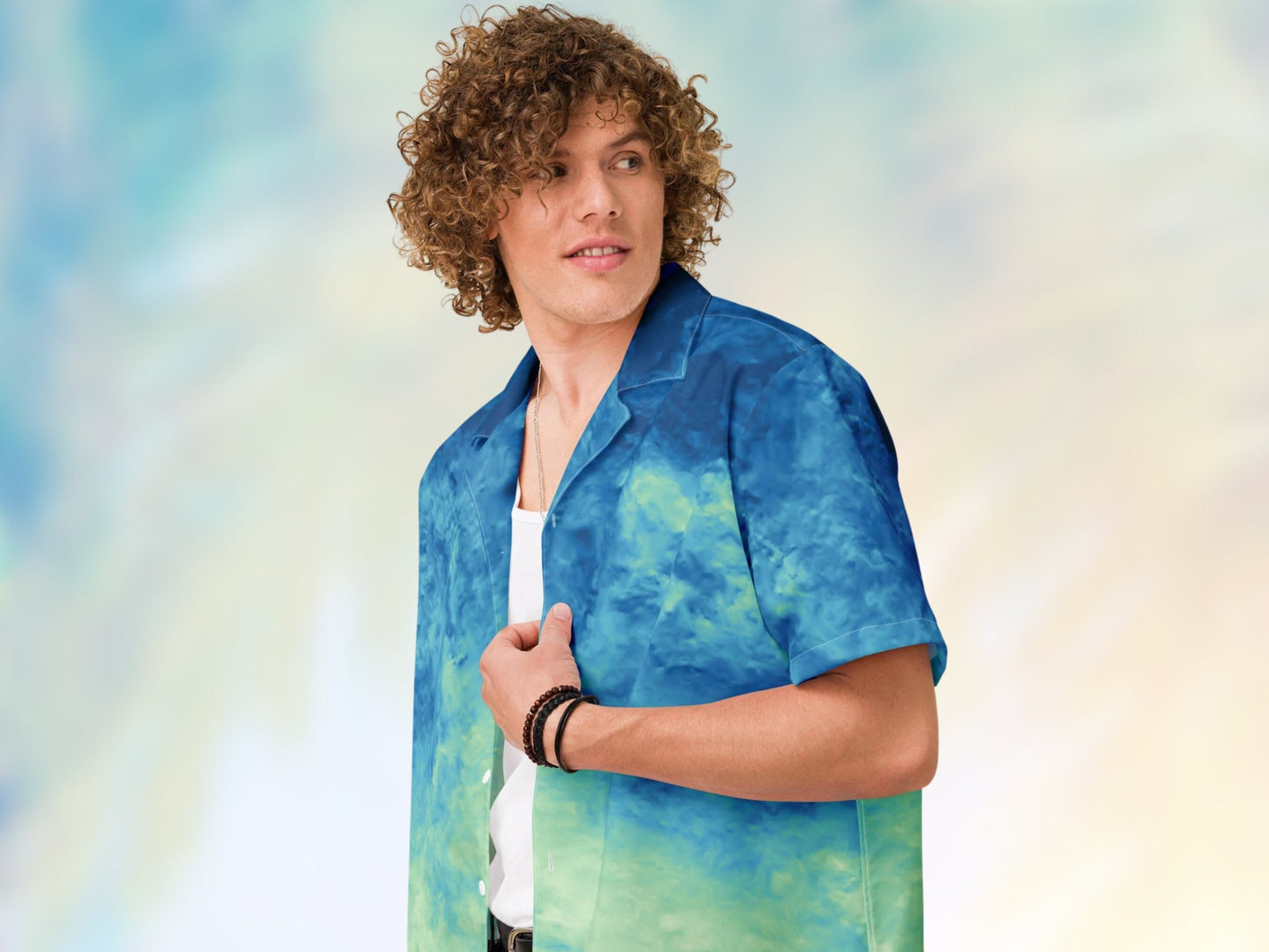 Tie Dye Turbulence Hawaiian Shirt