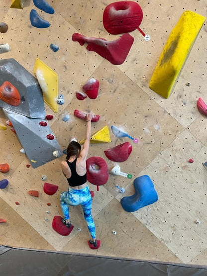 Tie Dye Water Blue Turbulence High Waisted Leggings