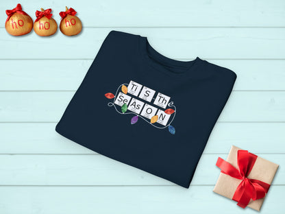 Periodic Table Family Matching Navy Holiday Sweatshirt