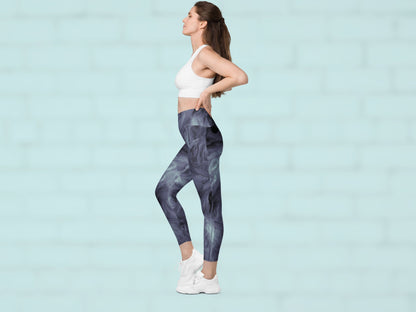 Marble Classic Turbulence Pocketed Leggings