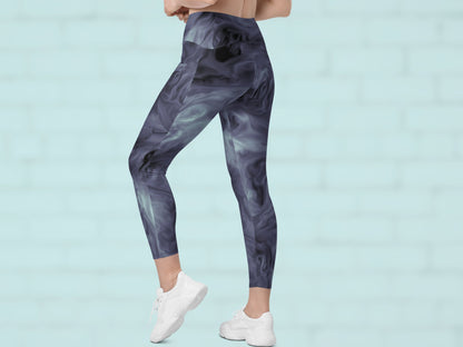 Marble Classic Turbulence Pocketed Leggings
