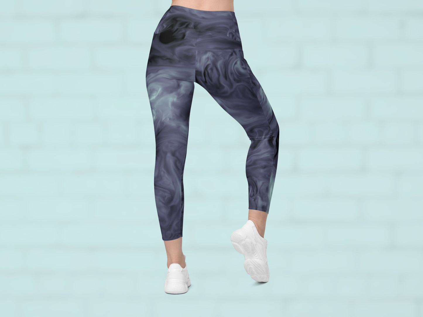 Marble Classic Turbulence Pocketed Leggings