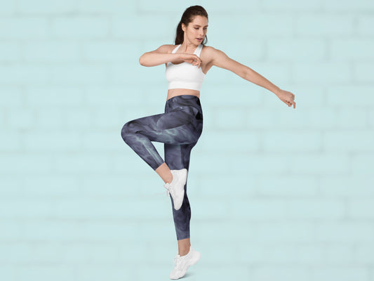 Marble Classic Turbulence Pocketed Leggings