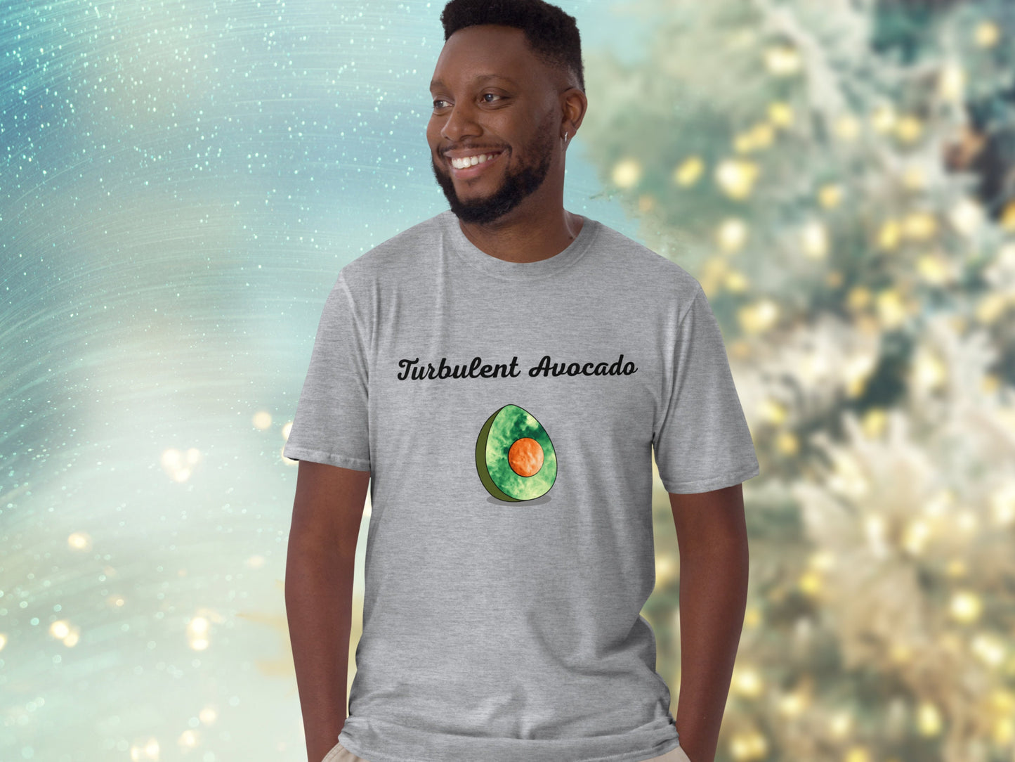 Turbulent Avocado - Nerdy T-Shirt