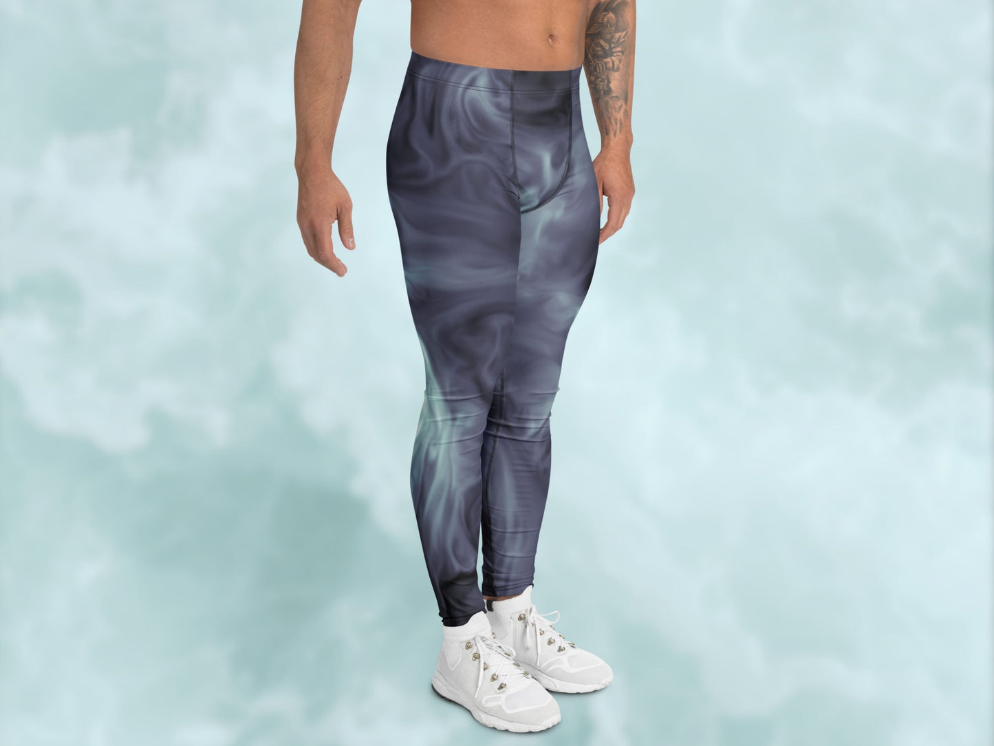 Marble Classic Turbulence Men's Leggings