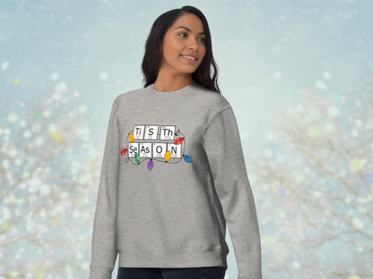 Periodic Table Holiday Sweatshirt for Adults