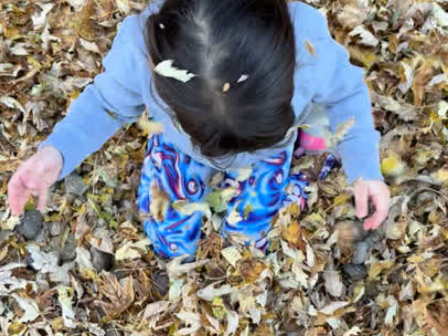 Vorticity Twilight Turbulence Kids Leggings