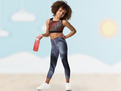 Marble Classic Turbulence  Kids Leggings