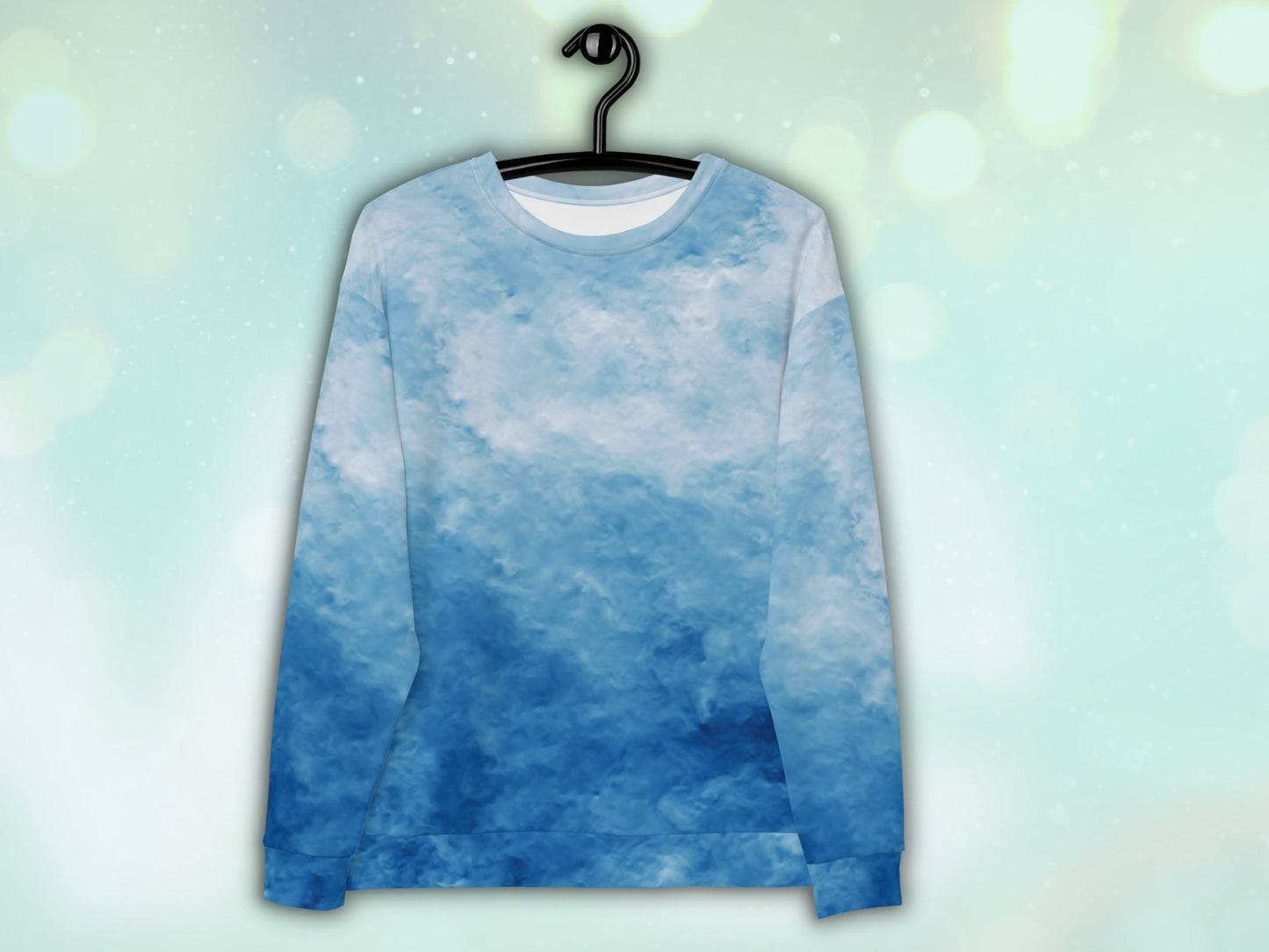 Ecofriendly Tie-Dye Turbulence Unisex Sweatshirt Pullover