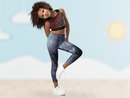 Marble Classic Turbulence  Kids Leggings