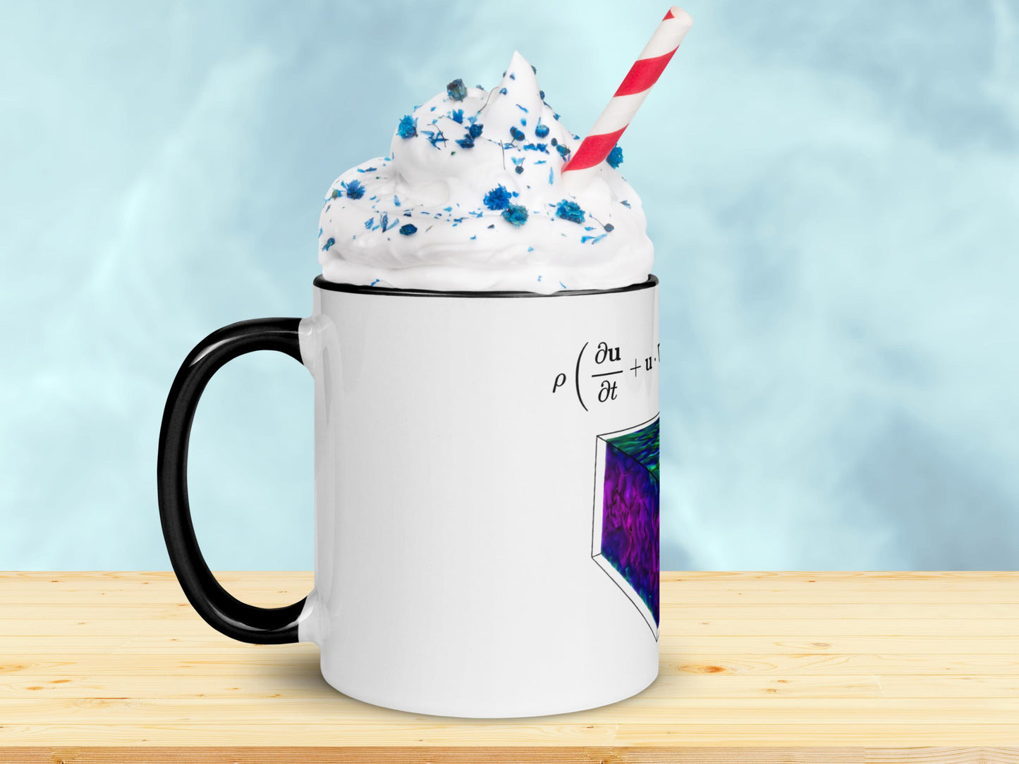 Navier–Stokes Flow Mug