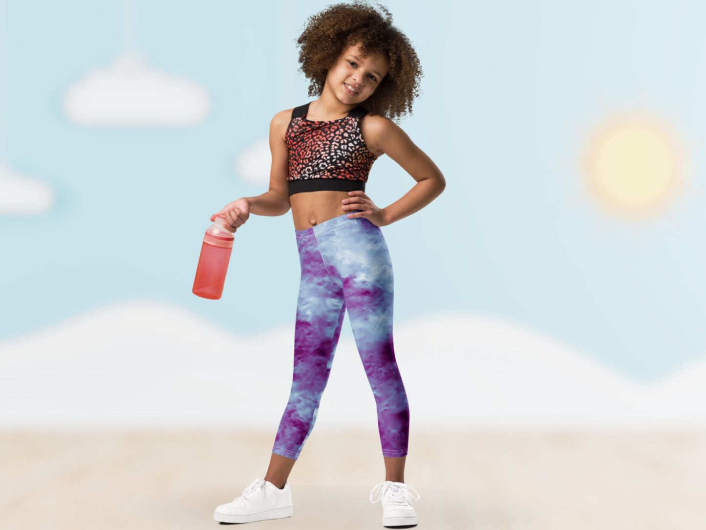 Tie Dye Galaxy Turbulence Toddler Leggings