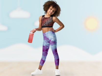 Tie Dye Galaxy Turbulence Toddler Leggings