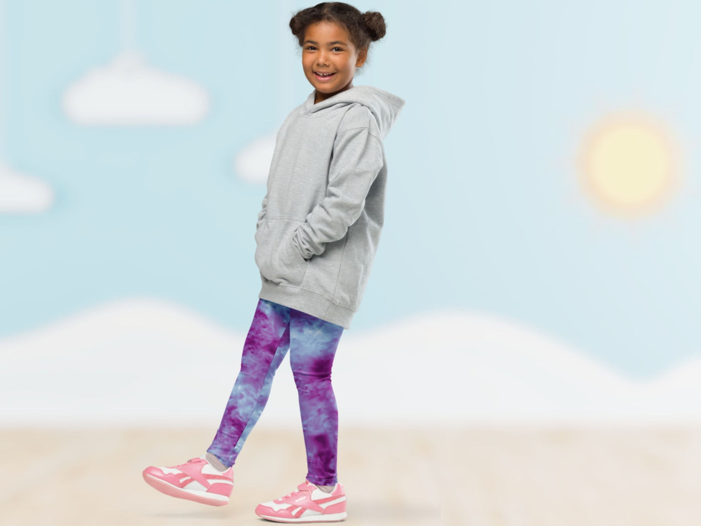 Tie Dye Galaxy Turbulence Toddler Leggings