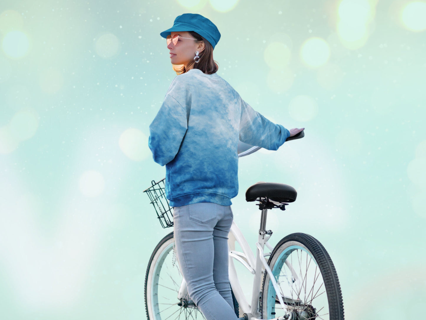 Ecofriendly Tie-Dye Turbulence Unisex Sweatshirt Pullover