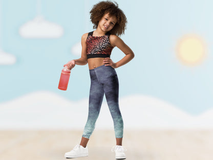 Gradient Classic Turbulence Kids Leggings