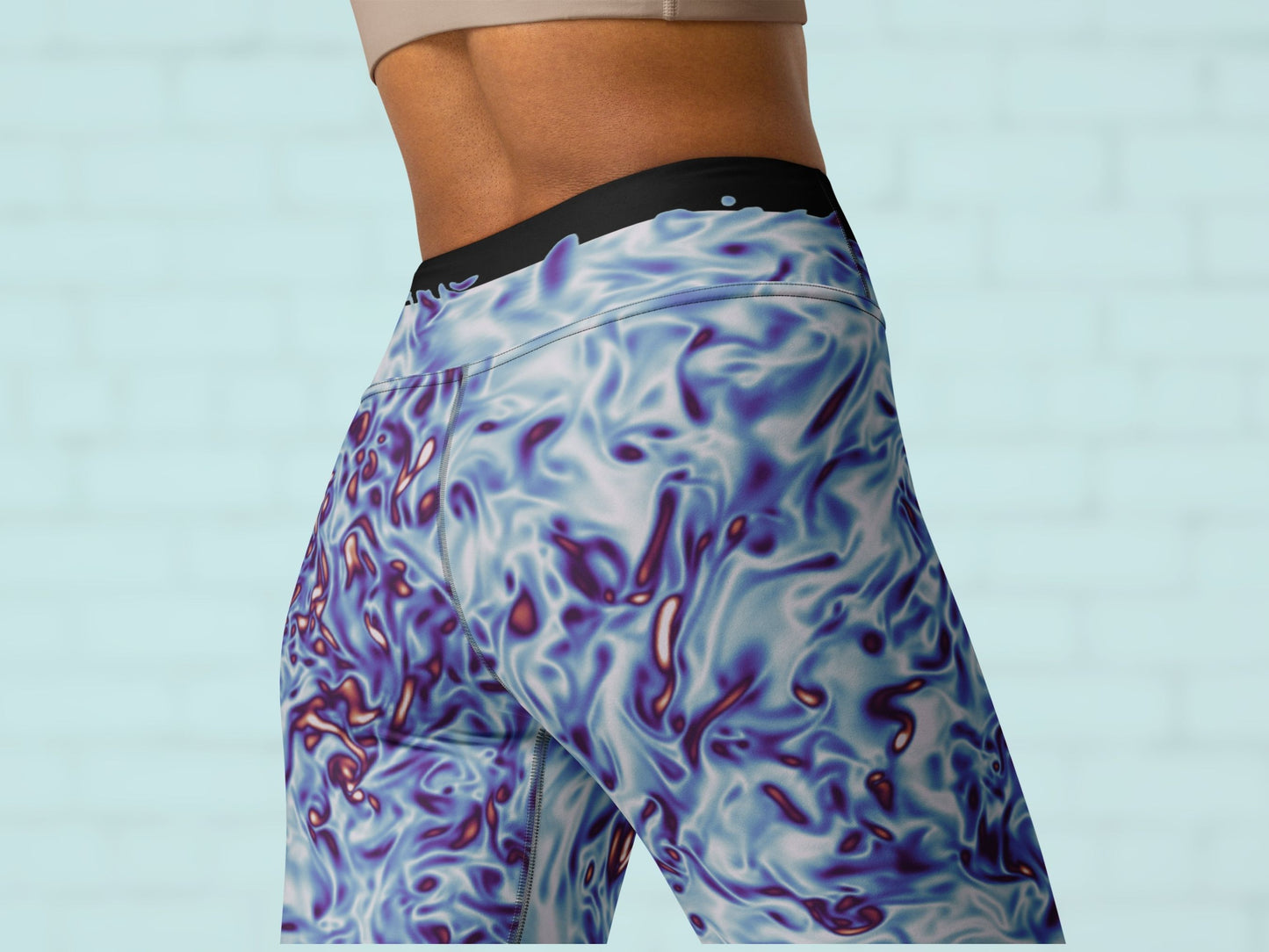 Vorticity Twilight Turbulence High Waisted Leggings