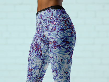 Vorticity Twilight Turbulence High Waisted Leggings