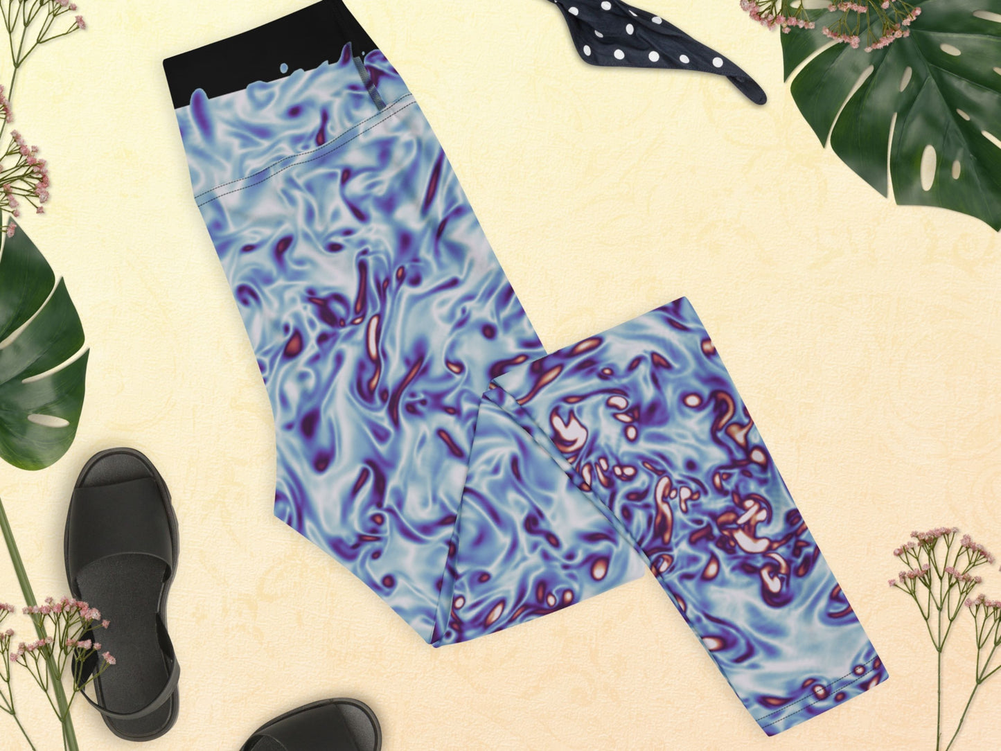 Vorticity Twilight Turbulence High Waisted Leggings