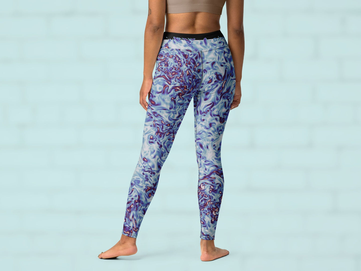 Vorticity Twilight Turbulence High Waisted Leggings