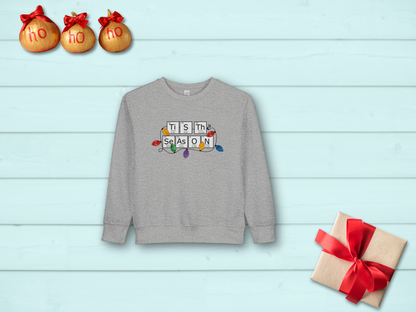 Periodic Table Family Matching Grey Holiday Sweatshirt