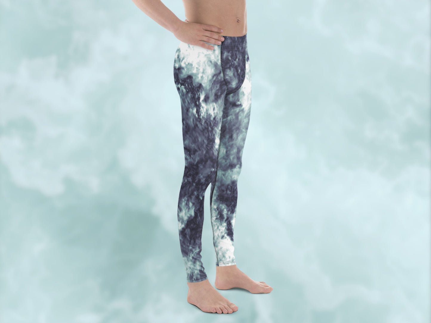 Tie Dye Classic Turbulence Men's Leggings