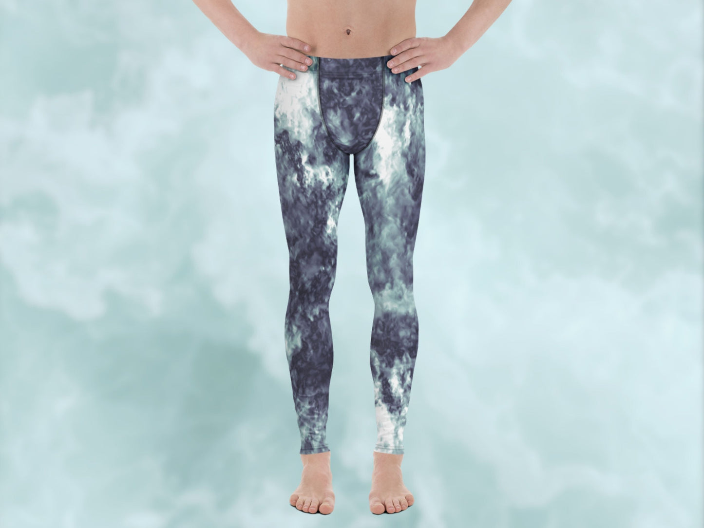 Tie Dye Classic Turbulence Men's Leggings