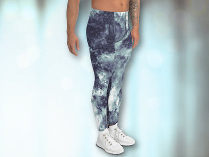 Turbulent Tie Dye Meggings, Leggings for Men, Under Garment Leggings