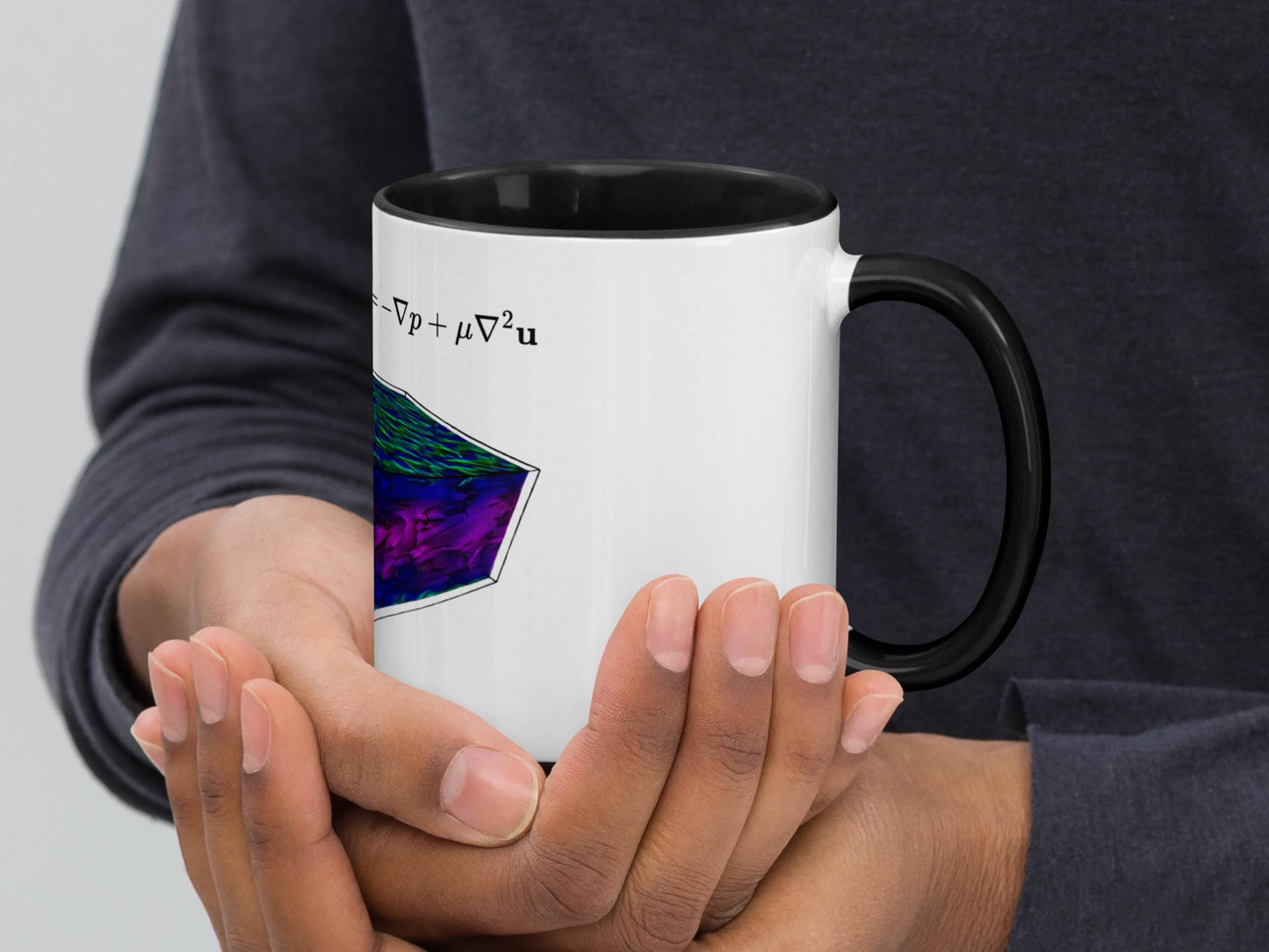 Navier–Stokes Flow Mug