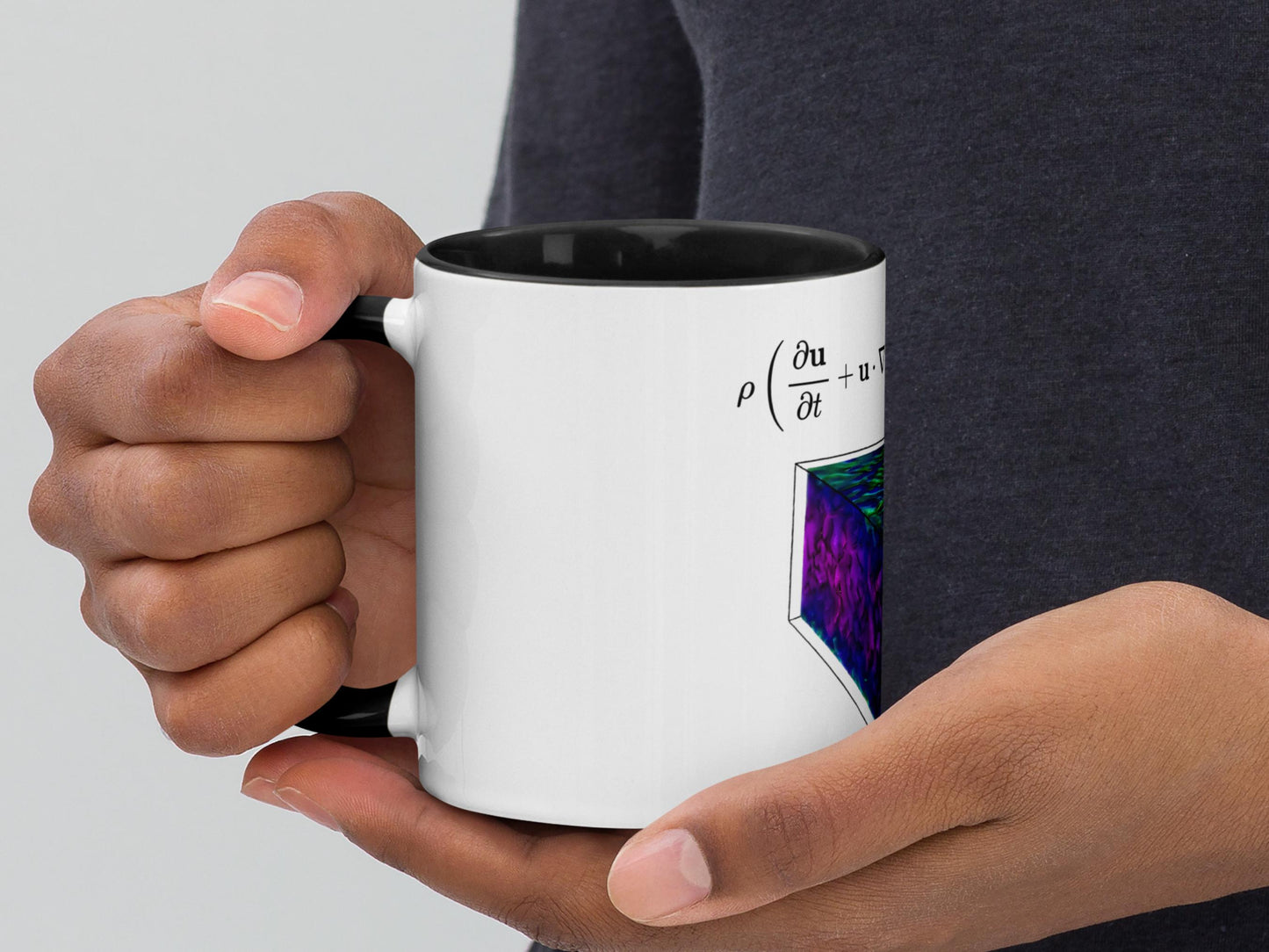 Navier–Stokes Flow Mug