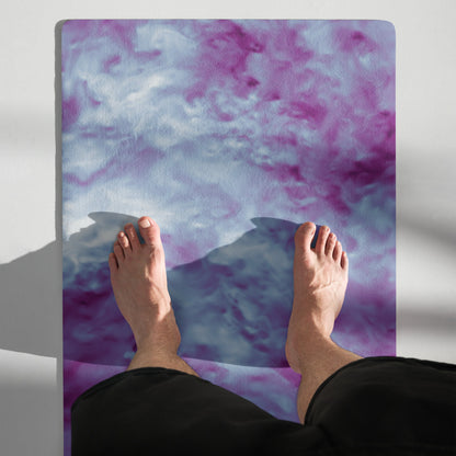 Customizable Antislip Turbulence Tie-Dye Exercise Yoga Mat