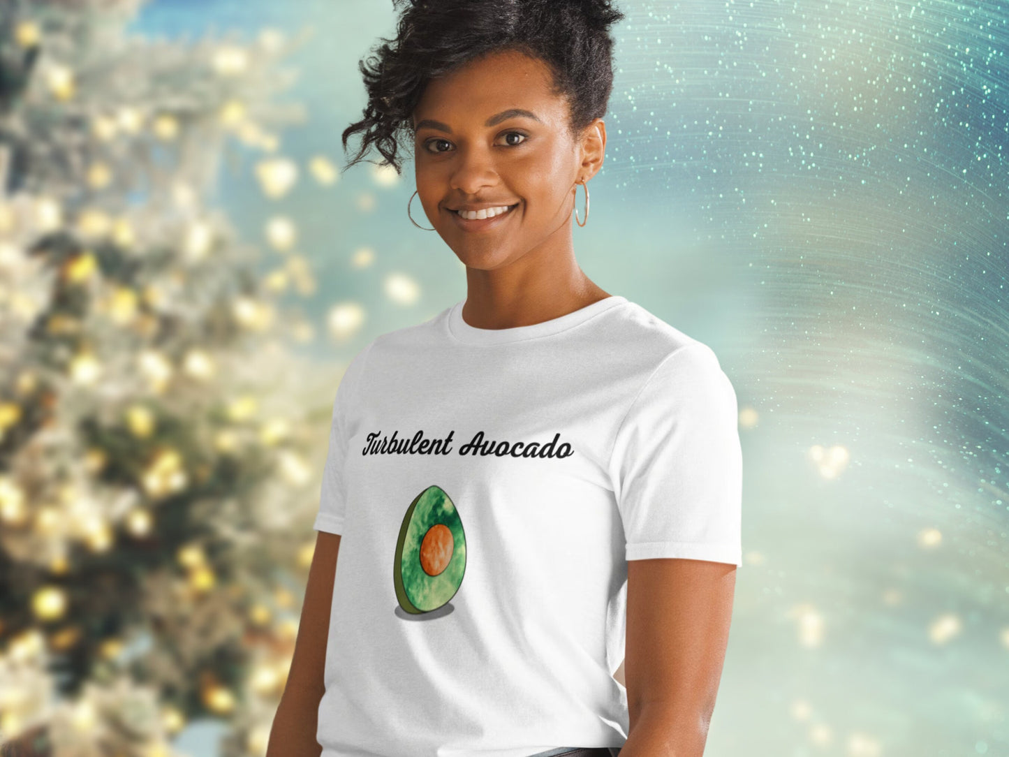 Turbulent Avocado - Nerdy T-Shirt