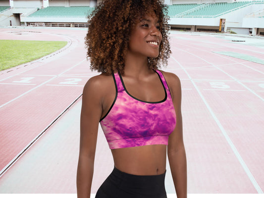 Tie Dye Rose Pink Turbulence Actiwear Set