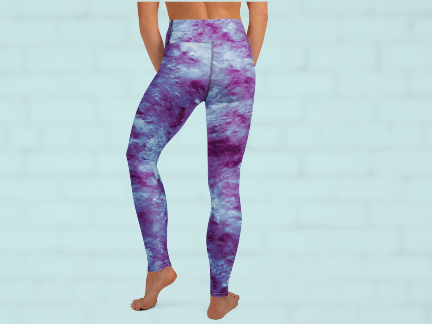 Tie Dye Galaxy Turbulence High Waisted Leggings