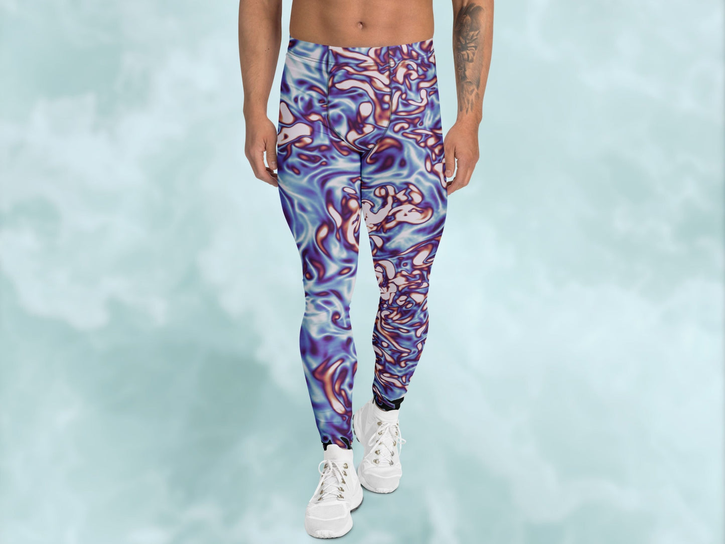 Vorticity Twilight Turbulence Men’s Leggings