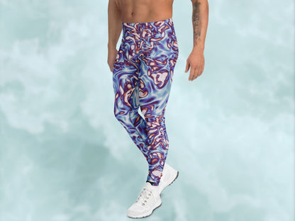 Vorticity Twilight Turbulence Men’s Leggings