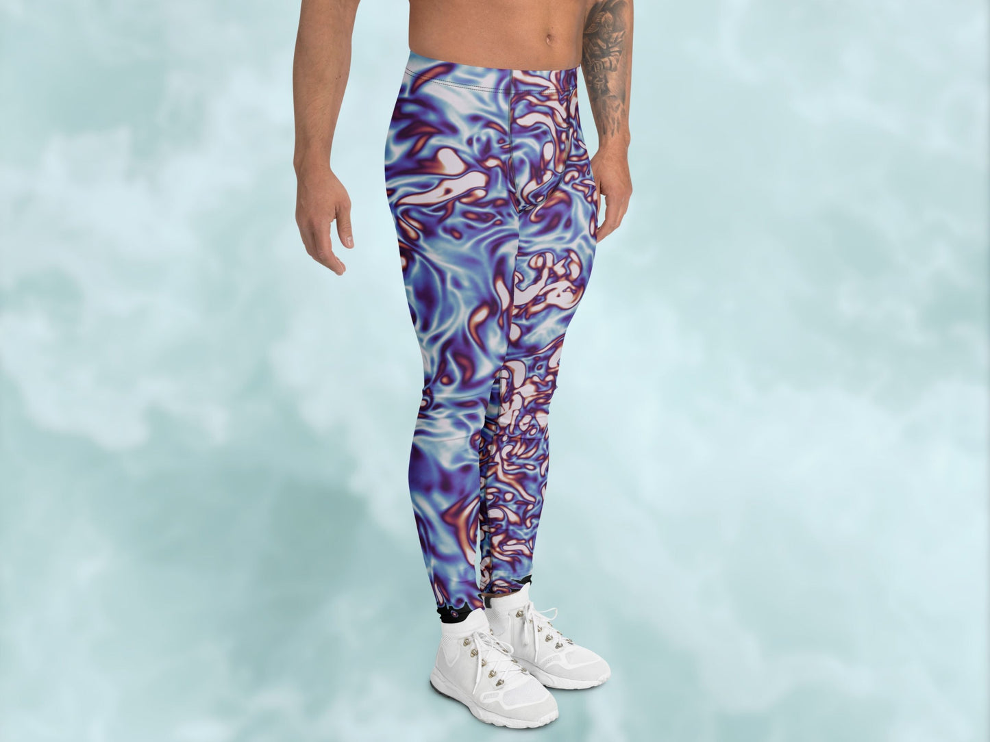 Vorticity Twilight Turbulence Men’s Leggings