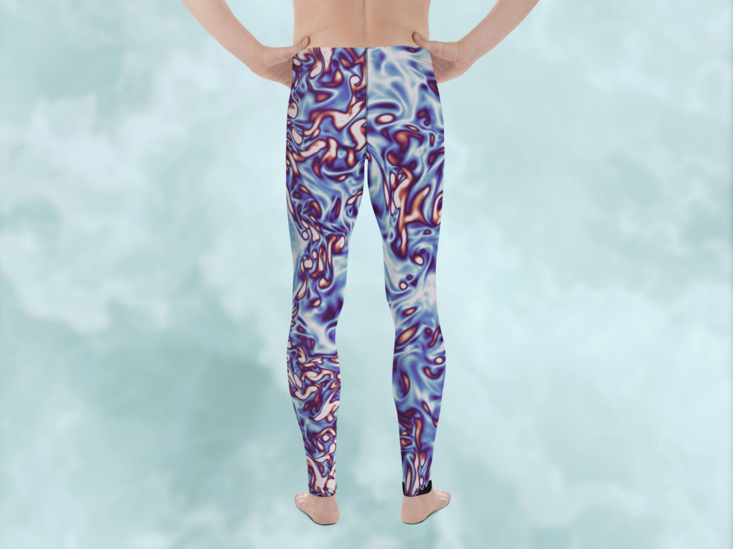 Vorticity Twilight Turbulence Men’s Leggings